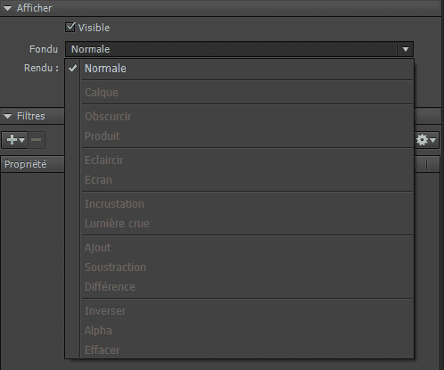 no support of blendModes with OpenFL plugin for FlashCC