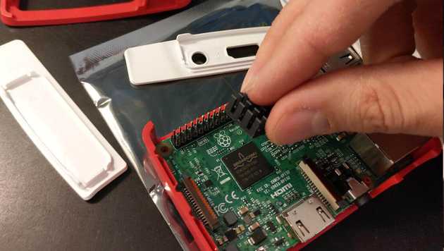 install heat sink on Raspberry PI 3